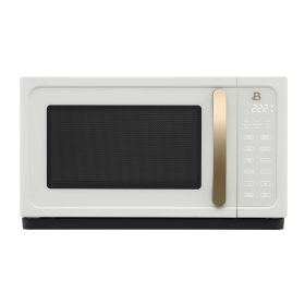 1.1 Cu ft 1000 Watt, Sensor Microwave Oven, White Icing by Drew Barrymore, New (actual_color: black)